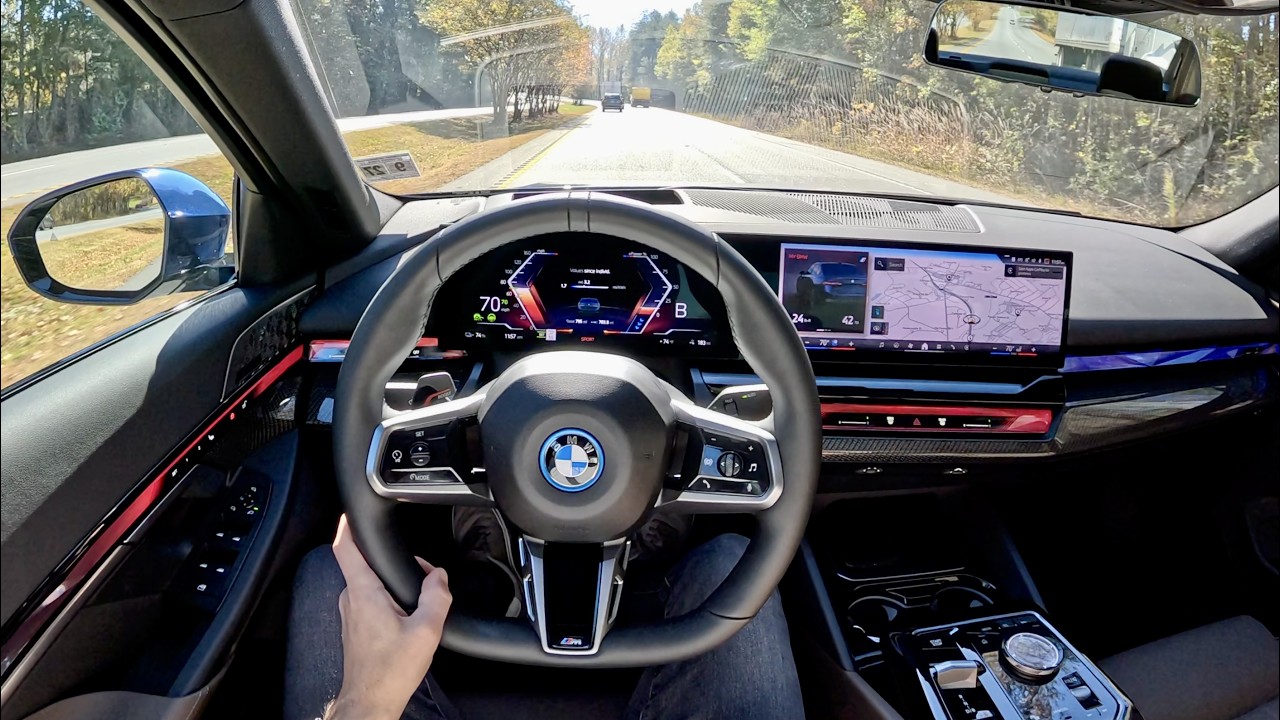 2024 BMW i5 eDrive40 - POV First Driving Impressions