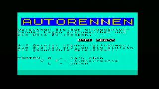 ZX Spectrum Vega Games - Autorennen