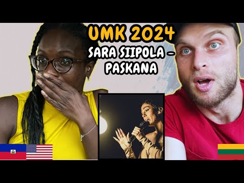 Sara Siipola - Paskana Reaction (Finland 🇫🇮 UMK 2024) | FIRST TIME LISTENING TO SARA SIIPOLA