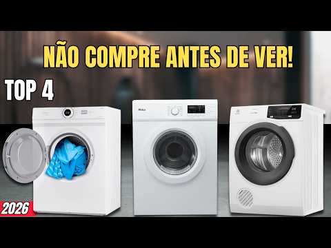 TOP 4 Melhores Secadoras de Roupas de 2026 | Qual VALE MAIS a PENA?