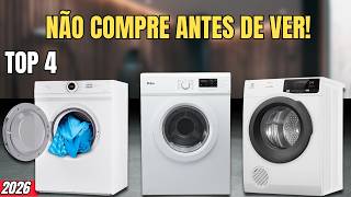 TOP 4 Melhores Secadoras de Roupas de 2026 | Qual VALE MAIS a PENA?