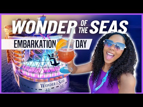 Wonder of the Seas Embarkation Day | Miami Weekend Cruise