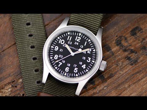 Hamilton Khaki Field Mechanical 38mm on Nato