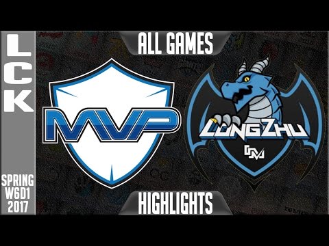 MVP vs LongZhu Gaming Highlights All Games - LCK W6D1 Spring 2017 - MVP vs LZ All Games