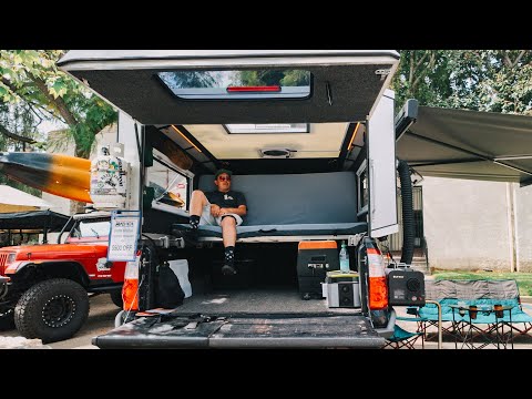Moonlander X by Radica: Lightweight, 3-Mode Truck Camper