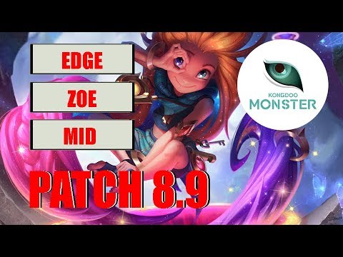 KONGDOO MONSTER Edge - Zoe vs Aurelion Sol Midle Patch 8.9