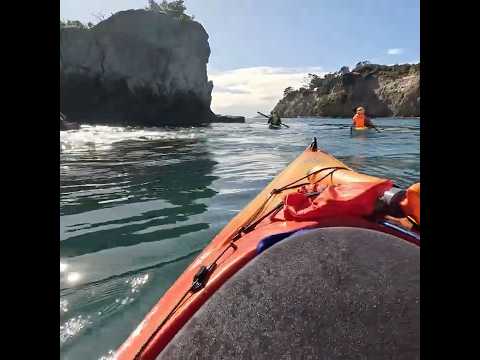 Kayak trip to Motuihe island #kayaktrip #seakayaking #island #newzealand