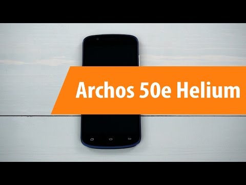 Распаковка Archos 50e Helium / Unboxing Archos 50e Helium