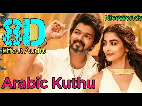 Arabic Kuthu-Beast... 8D Effect Audio song (USE IN 🎧HEADPHONE)  like and share