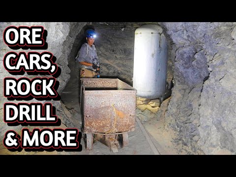 Multi Level Vertical Shaft Explore - 1906 Fluorite, Gold, and Silver Mine