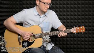 Video thumbnail for Акустическая гитара FENDER DG-60 (new Fender Acoustic Guitar Review) by PopMusicRu