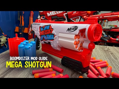 Nerf Boomdozer Mega Shotgun Conversion Mod Guide