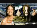 WWE The Bash 2009 Official Matchcard 