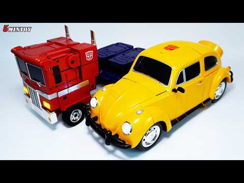 Transformers real robot Badassatron & Optimus Prime