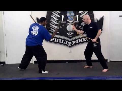 Scott Shields Martial arts Kali Stick training