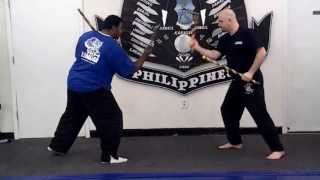 Scott Shields Martial arts Kali Stick training