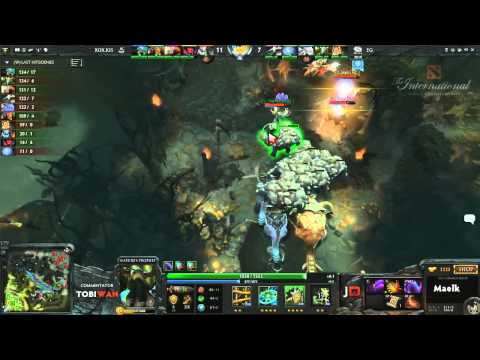 RoXKIS vs Evil Geniuses Game 1  DOTA 2 International Western Qualifiers - TobiWan & Soe