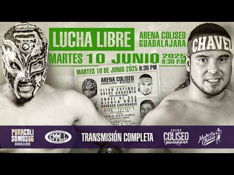 CMLL Martes de Glamour (6/102025) Stream & Results: Titán, Hermanos Chávez, Hermanos Calavera, More