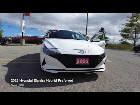 2022 Hyundai Elantra Hybrid Preferred