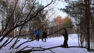 preview picture of video 'Winter Frisbeegolf, Utra Joensuu Part 3'