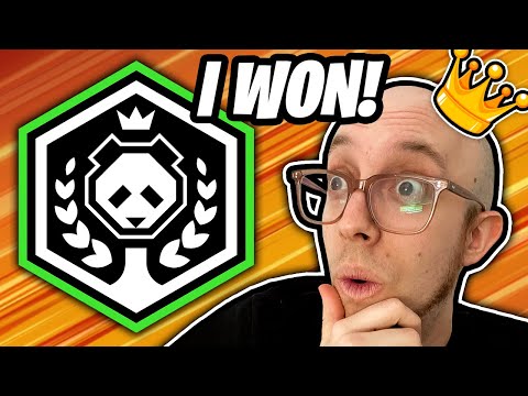 I WON A PANDA CUP TOURNAMENT