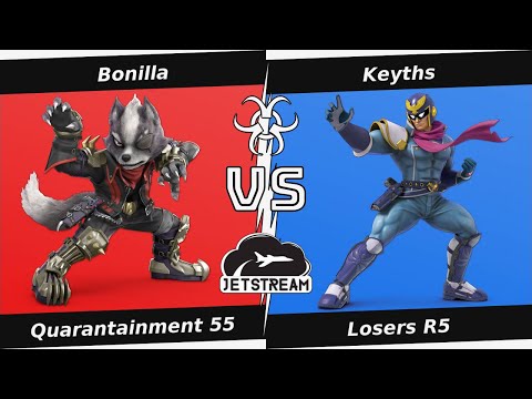 Quarantainment 55 Losers R5 - Bonilla (Wolf) Vs Keyths (Cpt Falcon) - SSBU