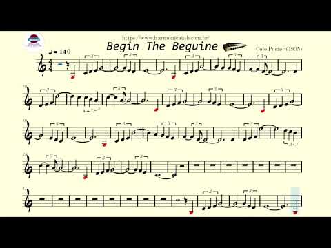 Partituras - Begin The Beguine   Cole Porter 1935
