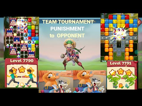 Toon Levels 7790 7791 Toonblast Team Tournament Punishment