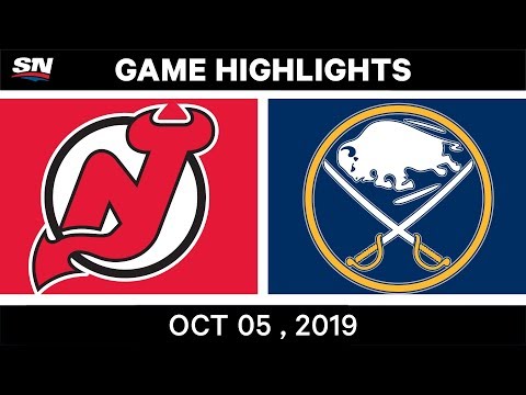 NHL Highlights | Devils vs. Sabres – Oct. 05, 2019