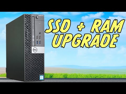 Dell Optiplex 7050 Upgrade RAM SSD