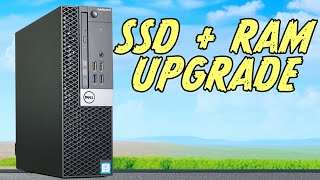 Dell Optiplex 7050 Upgrade RAM SSD