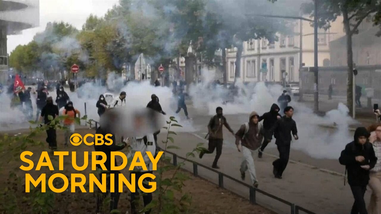 French police clash with student protesters over school improvement demonstrations