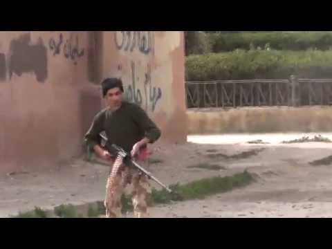 اشتباكات بين كتيبة الشهيد وليد السخني وقوات النظام أثناء اقتحام فرع الأمن العسكري في الرقة