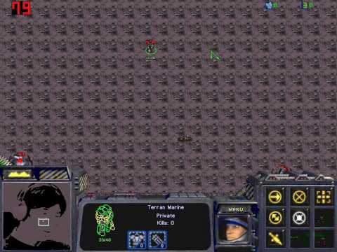 StarCraft 1 Marine VS 1 Lurker