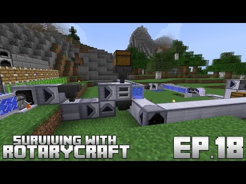 Surviving With RotaryCraft :: Ep.18 - Automated Ethanol Production