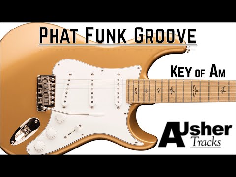 Phat Funk Groove in A minor | Guitar Backing Track