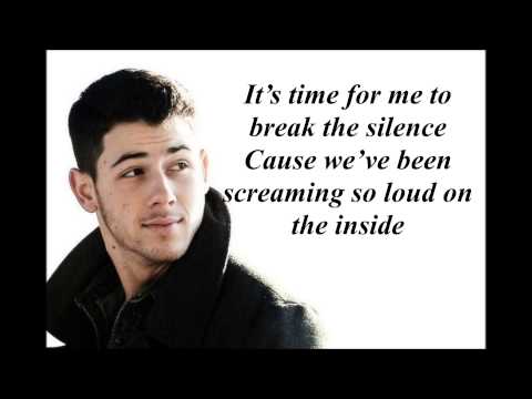 Nick Jonas - Break The Silence (Lyrics)