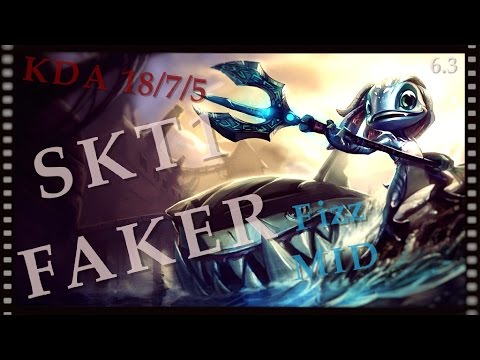 (60fps)~ SKT T1 Faker - Fizz vs Ahri - Longzhu Frozen - KR LOL Challenger - Full Game