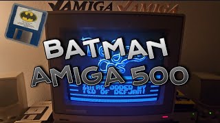 Batman The Movie 1989 video game on the Amiga.