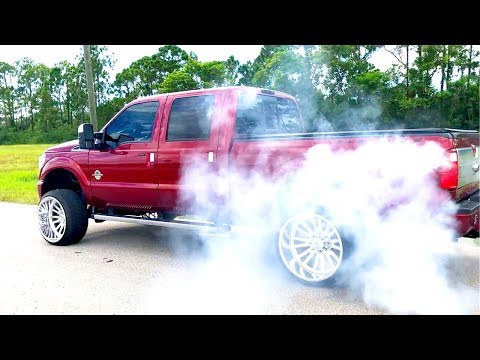 Installing Brand New 24x14 AF Concaves +  MASSIVE BURNOUT