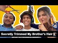 I RUINED MY BROTHERS HAIR Haircut Prank Gone Wrong I THE RAWAL KID