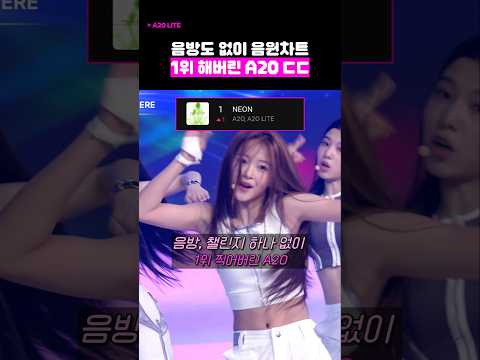 진짜 5세대 열림ㄷㄷ 쇼케 무대 하나로 1위 찍은 A2O lite