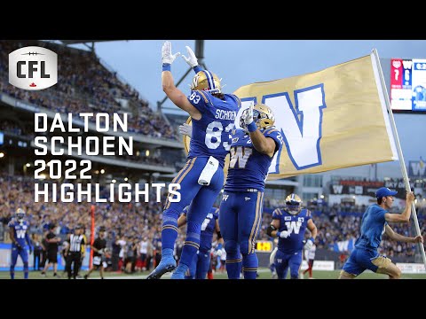 Dalton Schoen 2022 CFL Highlights