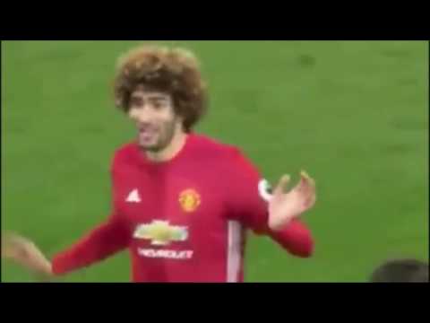Marouane Fellaini, the worst of in Manchester United-Everton