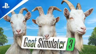 PlayStation  Goat Simulator 3 - Announcement Trailer | PS5 Games anuncio