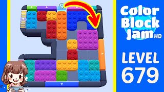 Soluzione del Livello 679 di Color Block Jam