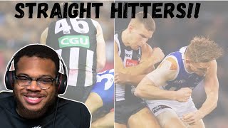 Checking Out The Best/Worst AFL Bumps/Hits Since 2017....ITS CRAZY!