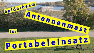 Spiderbeam Antennenmast für Portabeleinsatz im Amateurfunk