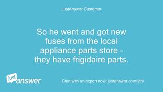 Frigidaire microwave keeps blowing its fuses