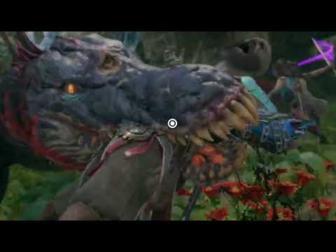 God of War Ragnarok - Kratos and Freya fight Dreki X2